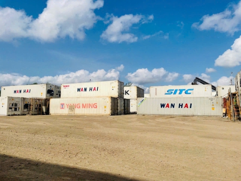 Ảnh Kho Bãi Container