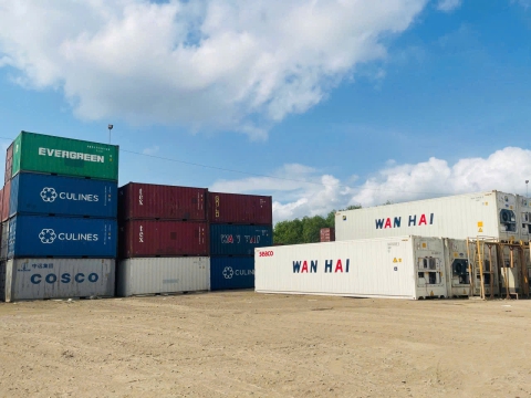 Ảnh Kho Bãi Container