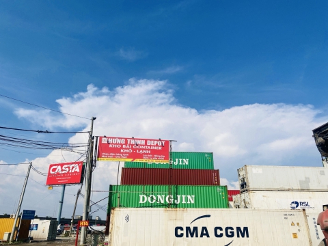 Ảnh Kho Bãi Container
