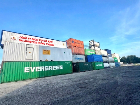 Ảnh Kho Bãi Container