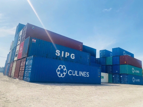 Ảnh Kho Bãi Container